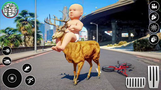 Baby Vice Town Spider Fighting ekran görüntüsü