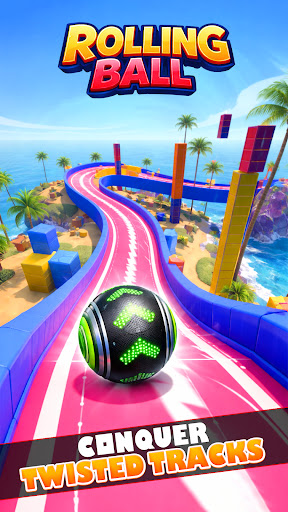 Rolling Ball Run: Go Ball ekran görüntüsü