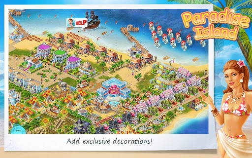 Paradise Island ekran görüntüsü