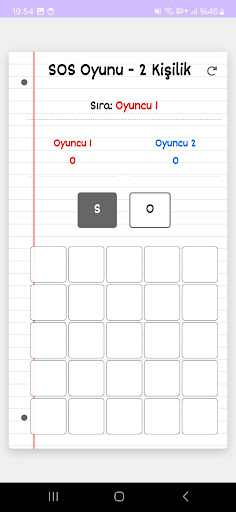 SOS Oyunu - 2 Kişilik ekran görüntüsü