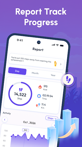Walk Tracker - Daily Pedometer ekran görüntüsü