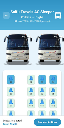 ROAM : Book Your Bus ekran görüntüsü
