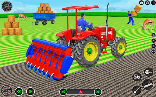 US Tractor Farming 3D Games ekran görüntüsü
