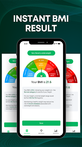 BMI Calculator - Ideal Weight ekran görüntüsü