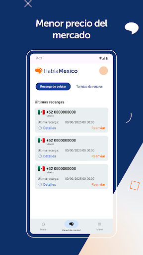 HablaMexico: Telcel Recargas ekran görüntüsü
