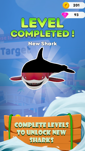 Shark 3d: shark attack game ekran görüntüsü