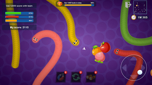 Worms Merge: yılan io oyunu ekran görüntüsü