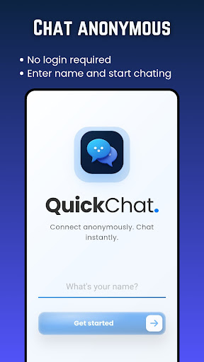 Quick Chat - Anonymous groups ekran görüntüsü