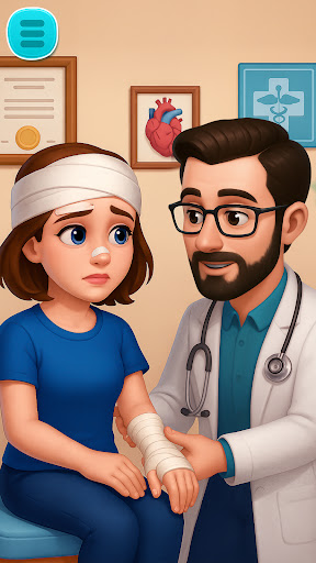 Doctor Surgery Hospital Game ekran görüntüsü