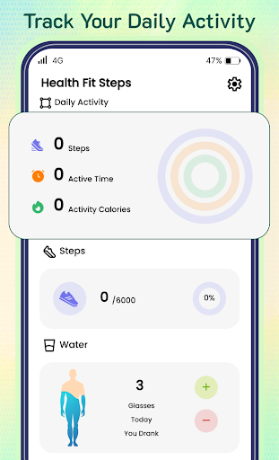 Health Fit Steps ekran görüntüsü