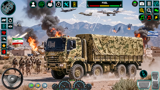 US Military Truck Cargo Game ekran görüntüsü