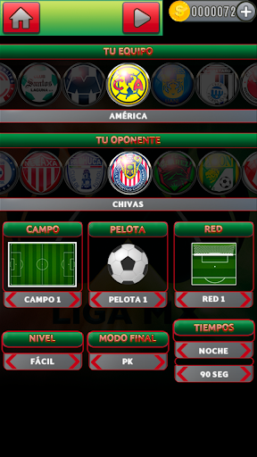 Liga Mexicana Juego ekran görüntüsü