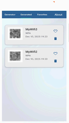 WiFi QR Generator Pro ekran görüntüsü