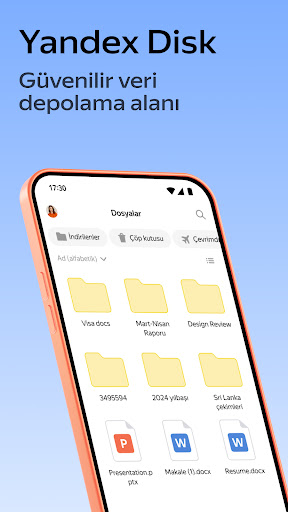 Yandex.Disk ekran görüntüsü