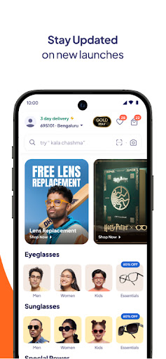 Lenskart : Eyeglasses & More ekran görüntüsü