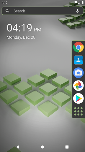 Minty Theme for Lynx Launcher ekran görüntüsü