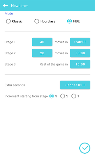 Chess Timer ekran görüntüsü