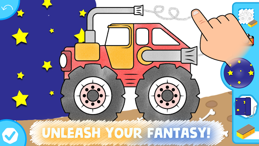 Easy coloring pages for kids ekran görüntüsü