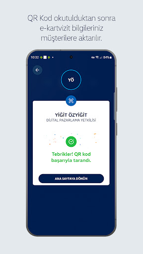 VW e-Kartvizit ekran görüntüsü
