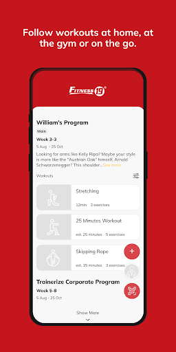 Fitness 19 MI ekran görüntüsü