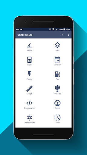 unitMeasure Unit Converter App ekran görüntüsü