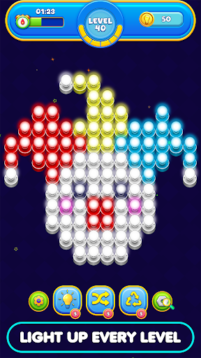 Bulb Sort: Light Color Puzzle ekran görüntüsü