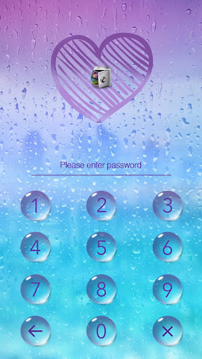AppLock Theme Rain ekran görüntüsü