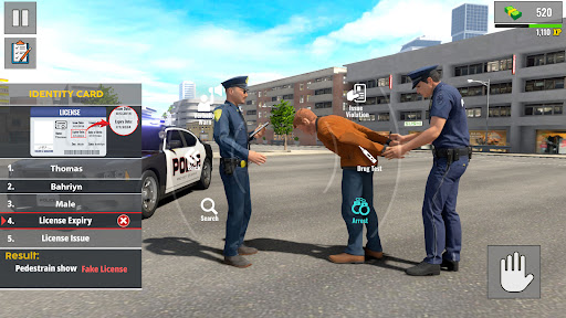 Patrol Police Officer Games 3d ekran görüntüsü