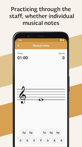 Guitar Notes Trainer ekran görüntüsü