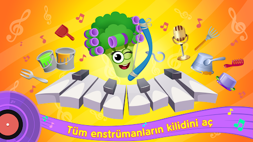 Çocuk oyunu meyve ve müzik ekran görüntüsü