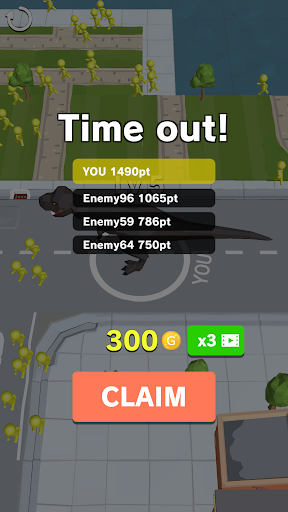Dinosaur Rampage ekran görüntüsü