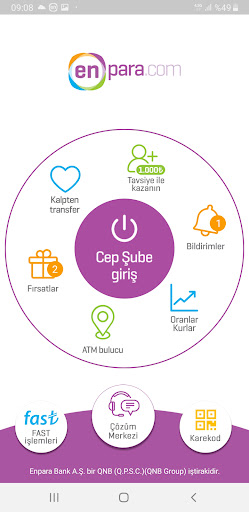 Enpara Bank Cep Şube ekran görüntüsü