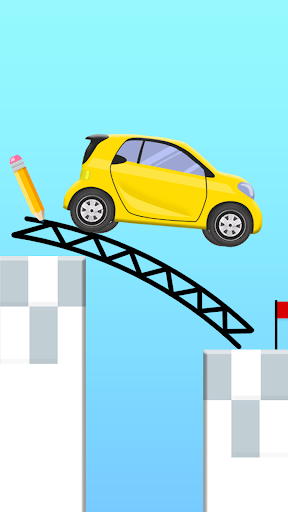 Draw 2 Bridge: Draw Save Car ekran görüntüsü
