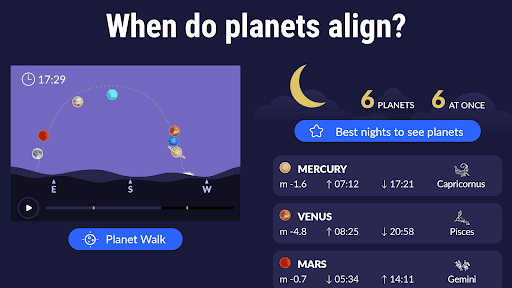 Star Walk 2 Pro: Planetaryum ekran görüntüsü