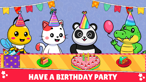 Kids Cake Birthday Party Games ekran görüntüsü