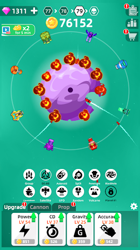 Planet Smash ekran görüntüsü