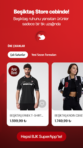 BJK SuperApp ekran görüntüsü