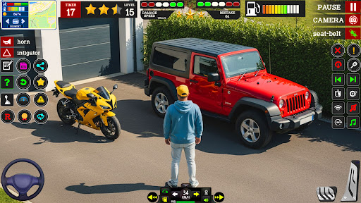 Offroad Jeep Parking Games ekran görüntüsü