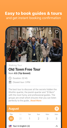 Freetour.com - travel app ekran görüntüsü
