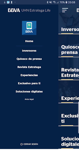 BBVA Estratega life ekran görüntüsü