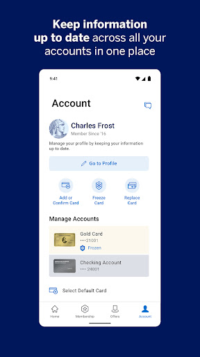 Amex ekran görüntüsü