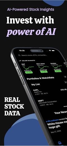 Stock Market: AI Insights ekran görüntüsü