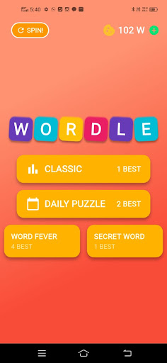 Wordle - Daily Wordle Puzzle ekran görüntüsü