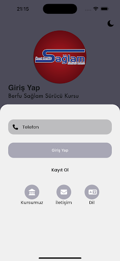 Berfu Sağlam Sürücü Kursu ekran görüntüsü