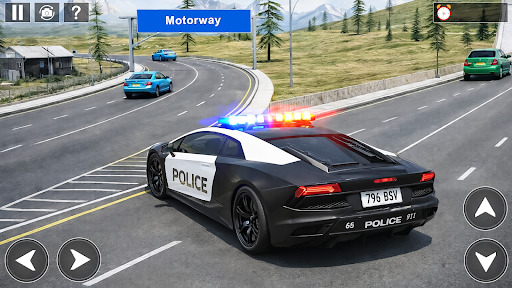 Police Car Chase Car Simulator ekran görüntüsü