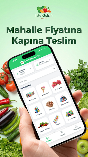 İste Gelsin Market ekran görüntüsü