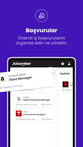 Jobseeker ekran görüntüsü
