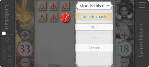 Ashes Dice Roller ekran görüntüsü