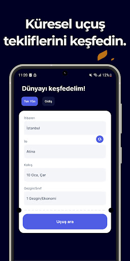 Son Dakika Uçuşları ekran görüntüsü