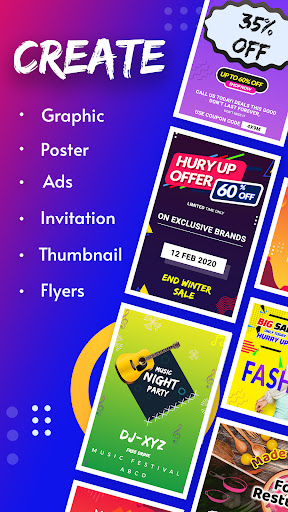 Poster Maker Pro -Flyer Banner ekran görüntüsü